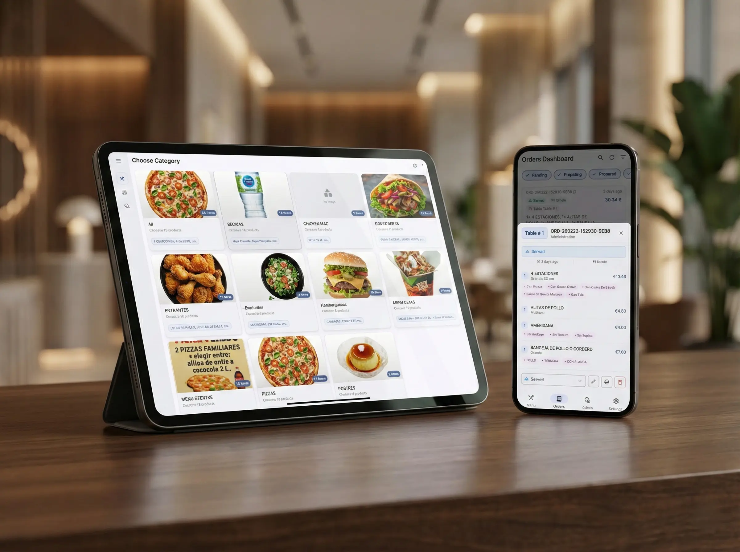 BiteSync restaurant automation dashboard